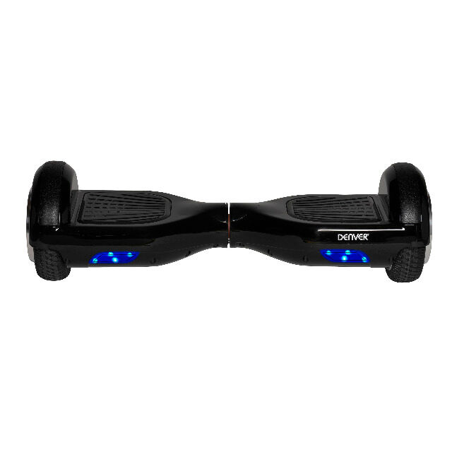 DENVER HBO-6610 Hoverboard mit eingebautem Akku 2 x 250W-Motoren mit bis zu 14 km / h erreichen eine Reichweite von bis zu 15 km pro Ladung 