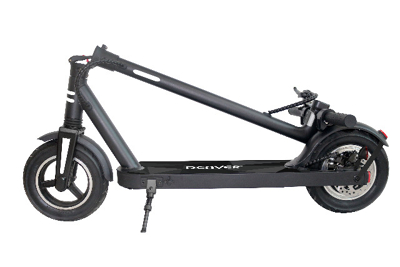 Denver SEL-10510 Black Elektoroller Scooter 20km/h bis zu 120kg belastbar & 30km Reichweite LED