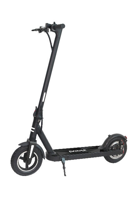 Denver SEL-10510 Black Elektoroller Scooter 20km/h bis zu 120kg belastbar & 30km Reichweite LED