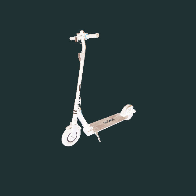 DENVER SEL-80130 Elektroroller mit Aluminiumrahmen und aufblasbarem Reifen - 300W Motor Faltbar, leicht. Bis zu 20 km/h