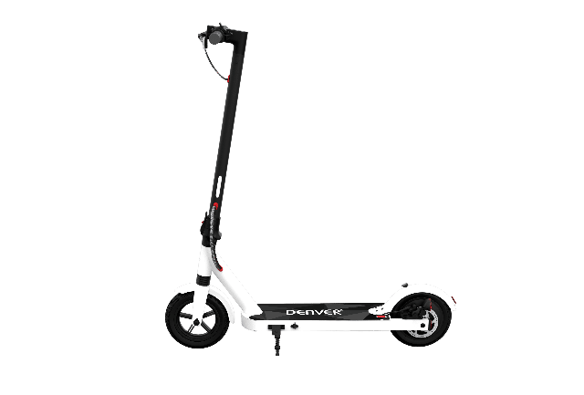 DENVER SEL-85350 Elektroroller mit Aluminiumrahmen und aufblasbarem Reifen - 350W Motor Faltbar, leicht. Bis zu 20 km/h 