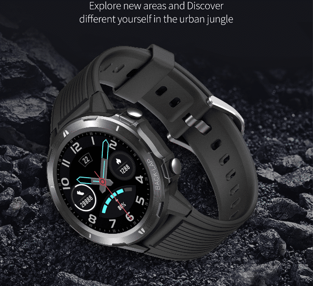 DENVER SW-350 Bluetooth Smart Watch mit integriertem Herzfrequenzsensor 1.3
