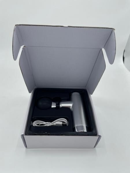 Power Escort - Massage gun - Aufladbar - Multi speed - fur Muskeln  - fur Massage - Unisex - Silber