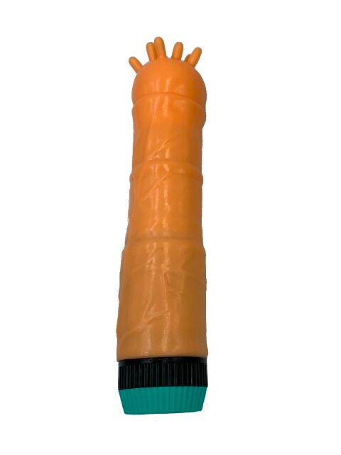 Power Escorts - Dril-Boy 01 - Vibrator - Rippenvibrator - Für zusätzliche Stimulation - Mehrfachvibrationen - Fleisch - Farbbox - Erotik