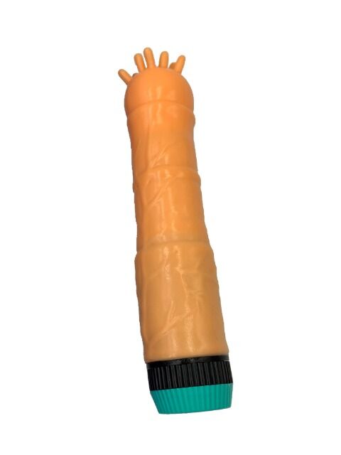 Power Escorts - Dril-Boy 01 - Vibrator - Rippenvibrator - Für zusätzliche Stimulation - Mehrfachvibrationen - Fleisch - Farbbox - Erotik
