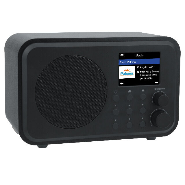 DENVER IR-140 Internetradio mit Wi-Fi-Verbindung Uhr- und Weckfunktion