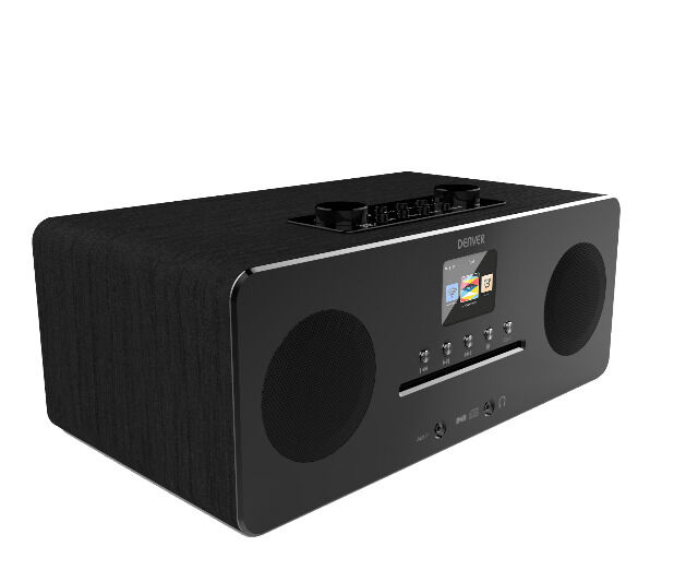 DENVER MIR-260 DAB + / Internetradio Mit CD-Player, Internet / DAB + / FM-Radio und AUX-Eingang