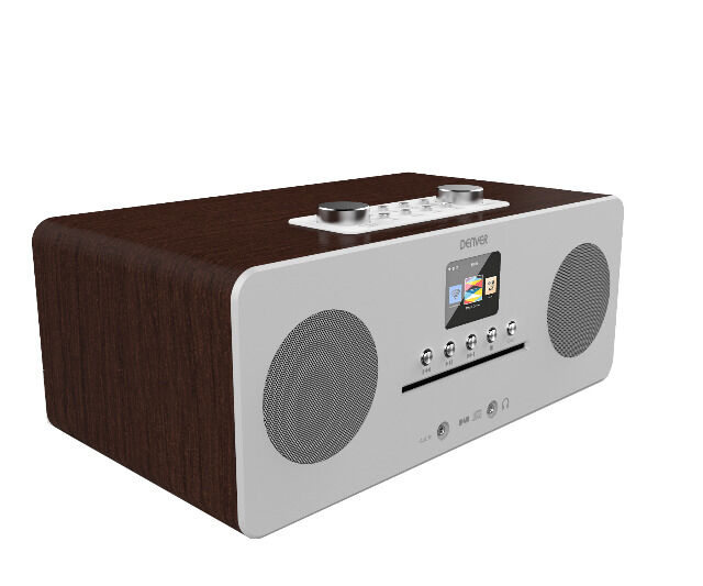 DENVER MIR-260 DAB + / Internetradio Mit CD-Player, Internet / DAB + / FM-Radio und AUX-Eingang