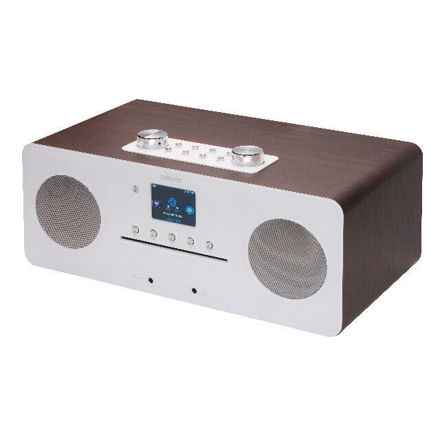 DENVER MIR-260 DAB + / Internetradio Mit CD-Player, Internet / DAB + / FM-Radio und AUX-Eingang