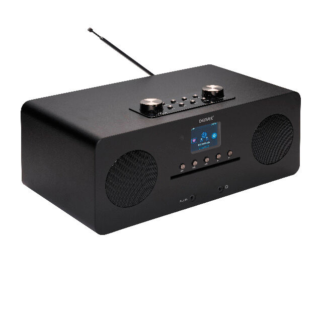 DENVER MIR-260 DAB + / Internetradio Mit CD-Player, Internet / DAB + / FM-Radio und AUX-Eingang