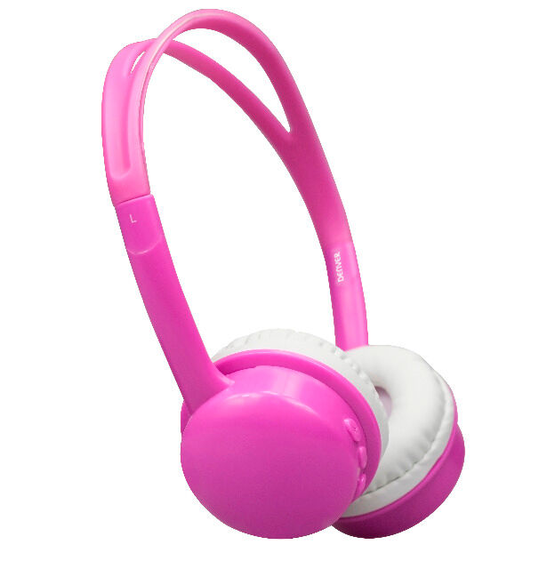 DENVER BTH-150 Drahtlose Bluetooth-Kinderkopfhörer Mit AUX-Eingang auch für kabelgebundenen Eingang