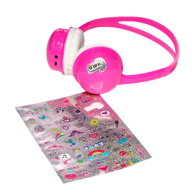 DENVER BTH-150 Drahtlose Bluetooth-Kinderkopfhörer Mit AUX-Eingang auch für kabelgebundenen Eingang