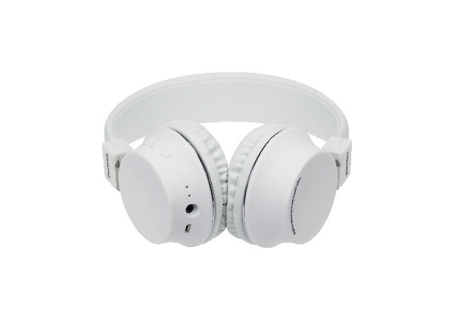 DENVER BTH-205 Drahtloses Bluetooth-Headset mit Freisprechfunktion AUX-Eingang, eingebauter Akku (bis zu 8 Stunden Musikwiedergabe)