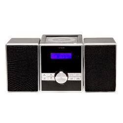 DENVER MCA-230MK2 Mikrosystem mit CD-, PLL-FM-Radio- und AUX-Eingang Uhr- und Alarmfunktion - Aufwecken auf CD oder Radio