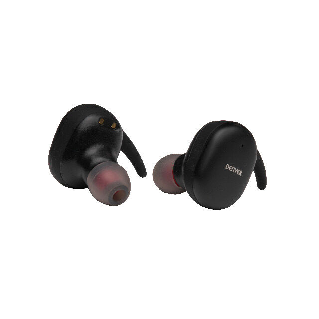 DENVER TWE-53MK2 Truly wireless  Bluetooth-Ohrhörer mit Ladekoffer und Freisprechfunktion 4-5 Stunden Musikwiedergabe pro Ladung