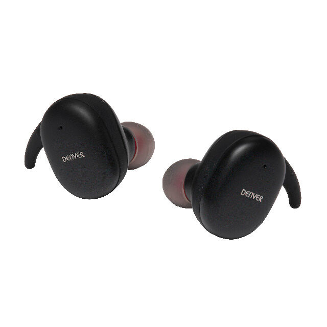 DENVER TWE-53MK2 Truly wireless  Bluetooth-Ohrhörer mit Ladekoffer und Freisprechfunktion 4-5 Stunden Musikwiedergabe pro Ladung