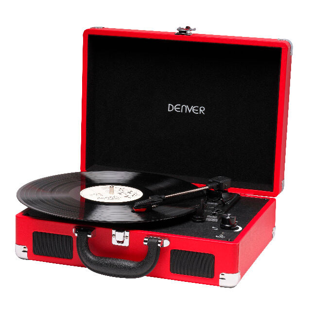 DENVER VPL-118 Plattenspieler mit eingebauten Lautsprechern