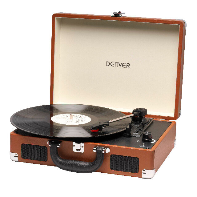 DENVER VPL-118 Plattenspieler mit eingebauten Lautsprechern