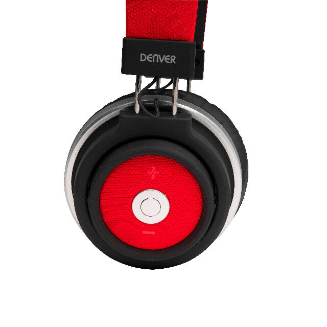 DENVER BTH-250 Drahtloses Bluetooth-Headset mit Freisprechfunktion Eingebauter Akku (bis zu 6 Stunden Musikwiedergabe)