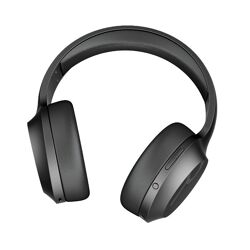 DENVER BTH-251BLACK Drahtloses Bluetooth-Headset mit Freisprechfunktion Eingebauter Akku (bis zu 6 Stunden Musikwiedergabe)