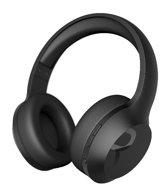 DENVER BTH-251BLACK Drahtloses Bluetooth-Headset mit Freisprechfunktion Eingebauter Akku (bis zu 6 Stunden Musikwiedergabe)