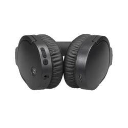 DENVER BTN-207 Drahtloses Bluetooth-Headset mit aktiver Rauschunterdrückung Eingebauter Akku, Freisprechfunktion für Anrufe, AUX-Eingang 