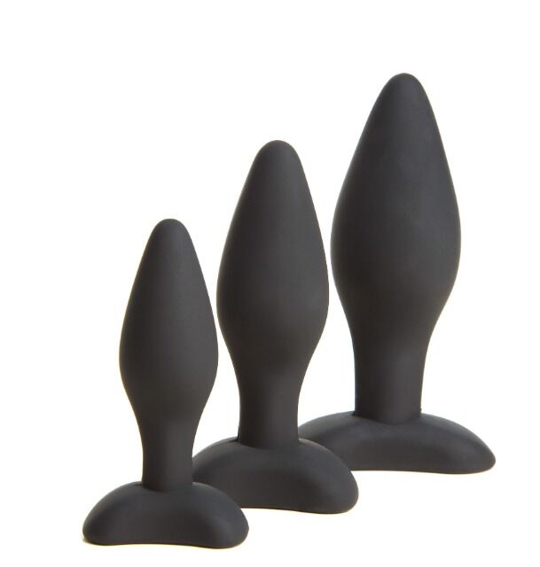 Power Escorts - Rocket Plug Starter 3 - Pack - Anal Plug Set - Erotik - Silikon - farbigen Giftbox