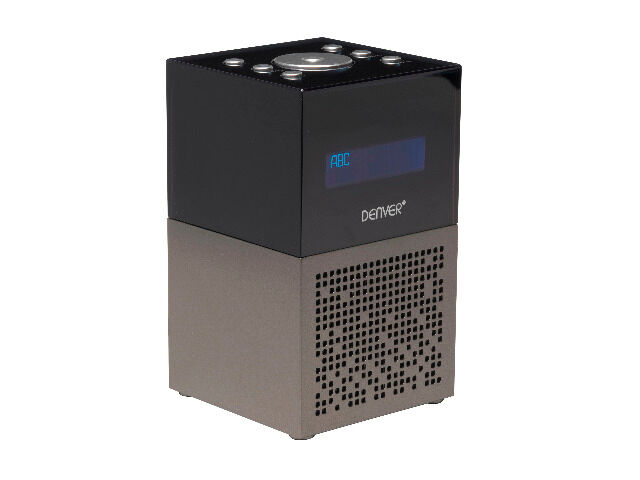 DENVER CRD-510 DAB + Clockradio mit USB zum Aufladen des Smartphones Auch UKW-Radio & Doppelalarmfunktion