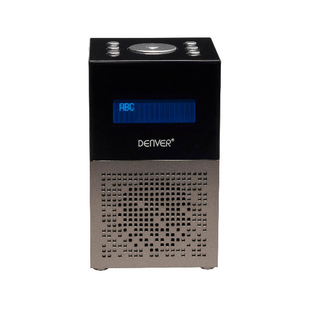 DENVER CRD-510 DAB + Clockradio mit USB zum Aufladen des Smartphones Auch UKW-Radio & Doppelalarmfunktion