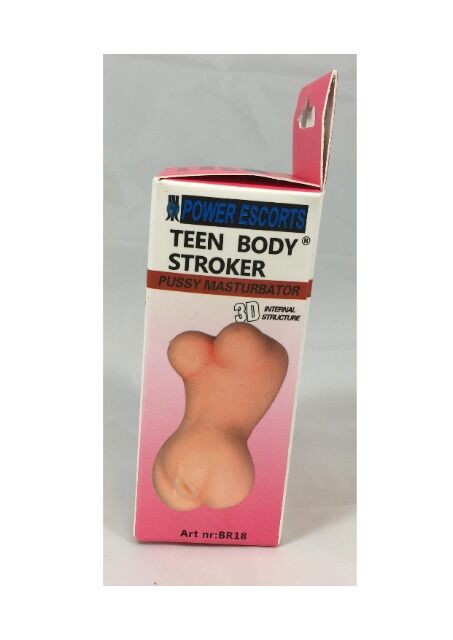 Power Escorts - BR18 - Teen Body Stroker - Pocket Pussy - Masturbator - Colour Box - Erotik