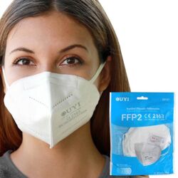 FFP2 Atemschutzmaske Mundschutz Maske 5 Stück/Pckg