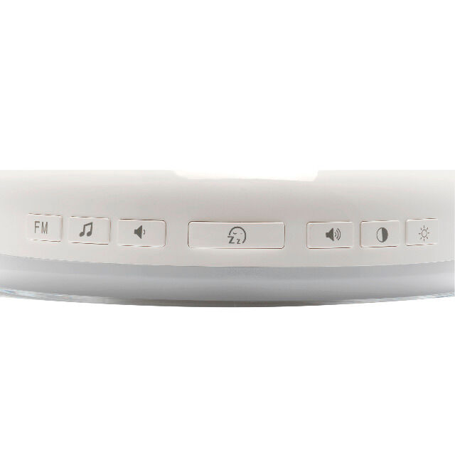 Denver CRL-340 Clockradio mit Wecklicht, Moodlight-Funktion und natürlichen Klängen Mit PLL FM Radio und 6 verschiedenen Naturgeräuschen