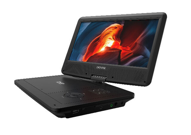 DENVER MT-1087T2H TRAGBARER DVD-PLAYER Mit DVB-T2 - H.265 Tuner