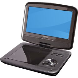 DENVER MT-980T2H Tragbarer DVD-Player mit DVB-T 2 - H.265-Tuner für FTA-Kanäle USB-Eingang für die Medienwiedergabe