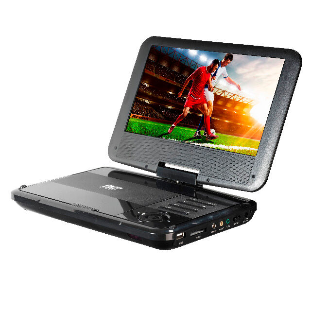 DENVER MT-986NB Tragbarer DVD-Player mit 9 