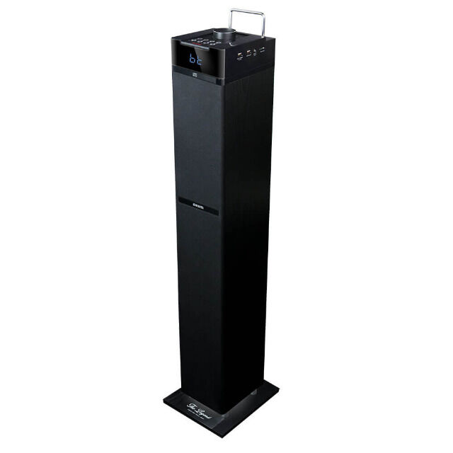 Aiwa TS-990CD Soundtower mit CD, Bluetooth, USB, SD und FM-Radio, 120 W, 125cm Soundbar, Soundsystem