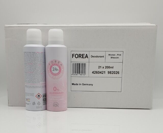 Deodorant Women Sensitive Care, déodorant femme sensible 200ml - Made in Germany - Forea
