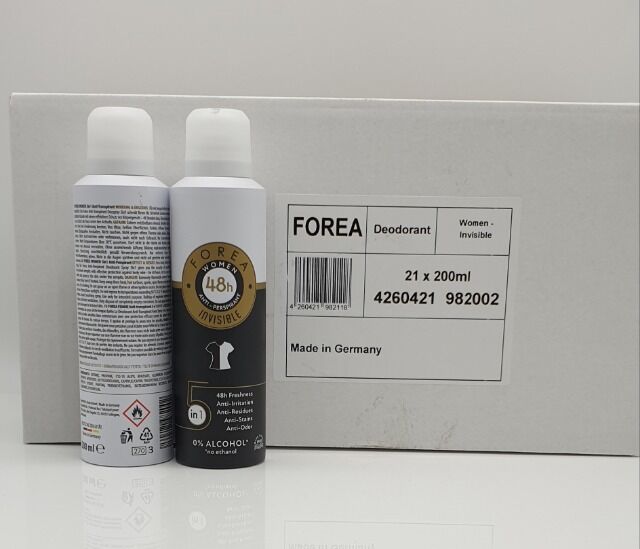 Deodorant Women Sensitive Care, déodorant femme sensible 200ml - Made in Germany - Forea