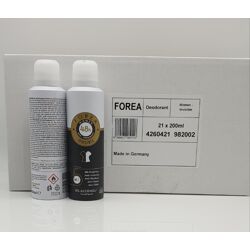 Deodorant WomenInvisible, 200ml - Made in Germany - Forea