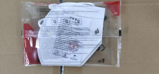 FFP2 Atemschutzmaske CE2163 einzeln verpackt deutsche Beschreibung Gesichtsmaske Mundschutz