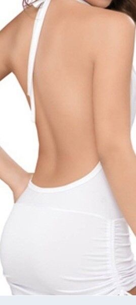 Body Pleasure - Sexy Lingerie - Erotik - Sexy Kleider - Weiss - One size fits most - super farbigen Verpackung - Dessous