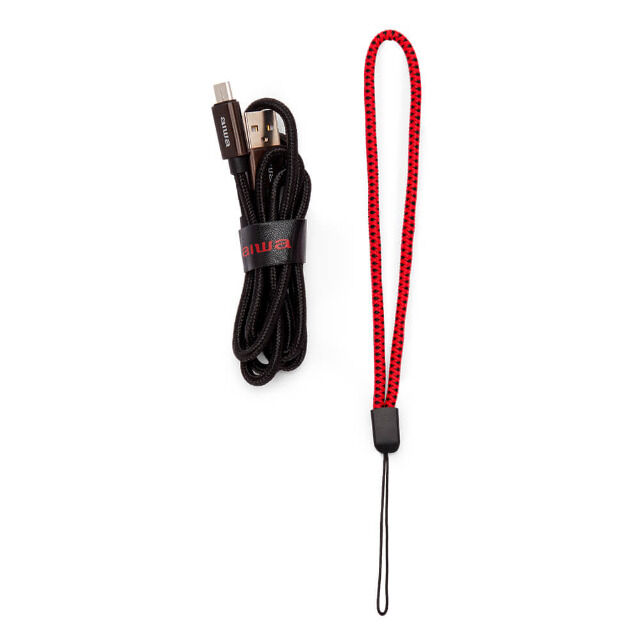 Aiwa BS-200BK schwarz Bluetooth Lautsprecher TWS FM Radio IPX6 Bassbox 6W RMS Speaker Box Audio HiFi Musik