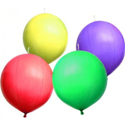 Balloon punch balloon 50s assorted colors, birthday party celebration wedding