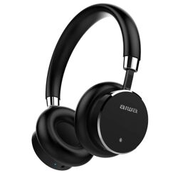 Aiwa HSTBTN-800BK Bluetooth Over-Ear Kopfhörer schwarz kabellos ANC Geräuschunterdrückung Headset Audio HiFi