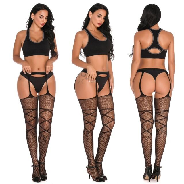 Dessous - Sexy Lingerie - Sexy Bodystocking in Super Verpackung - Erotik - TL141 M/L - One size fits most - Unterwäsche