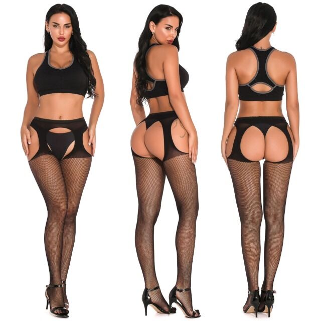 Dessous - Sexy Lingerie - Sexy Bodystocking in Super Verpackung - Erotik - TL141 M/L - One size fits most - Unterwäsche