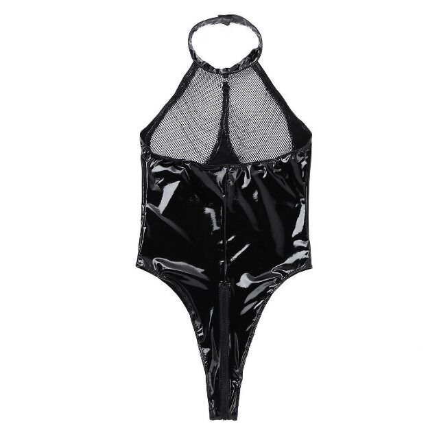 Dessous - Sexy Lingerie - Wetlook Bodystocking in Super Verpackung - Erotik - TL106 - One Size fits most - Body Pleasure