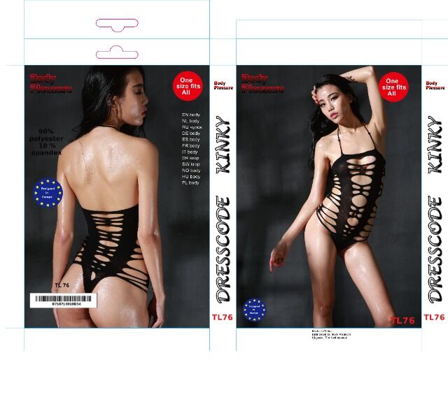 Dessous - Sexy Lingerie - Sexy Body in Super Verpackung - Erotik - TL76 - One Size fits most - Body Pleasure
