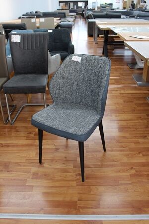 Stuhl Stühle Esszimmerstuhl + 4 Fuß Metall Gestell