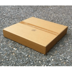 Versandkarton in 1.38B  Innenmaße LxBxH 408x406x69mm 